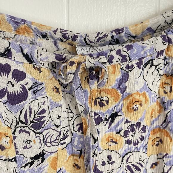 Vintage 70s Floral Maxi Skirt M Cotton Blend Boho Fairy Coquette Romantic NWT - Picture 6 of 8
